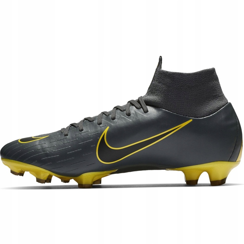 Nike Mercurial Superfly 6 Pro Fg AH7368 070 nogometne cipele crno crno 1