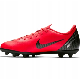 Nike Mercurial Vapor 12 Club Gs CR7 FG / MG Jr AJ3095 600 cipele za nogomet višebojan crvena 1