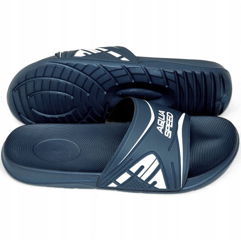 Aqua-Speed ​​Dakota muške papuče za bazen, 10. kolo tamnoplava 2