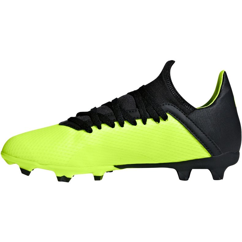 Kopačke Adidas X 18.3 Fg Jr DB2418 raznobojna zelena 1