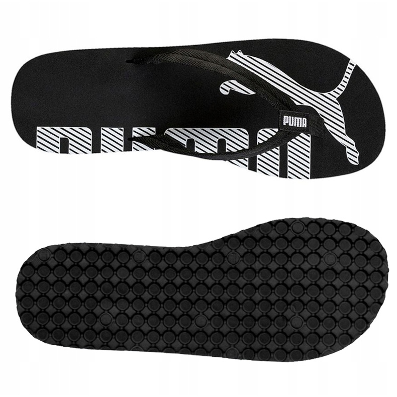 Puma Epic Flip V2 muške papuče crno -bijele 360248 03 bijela crna 1