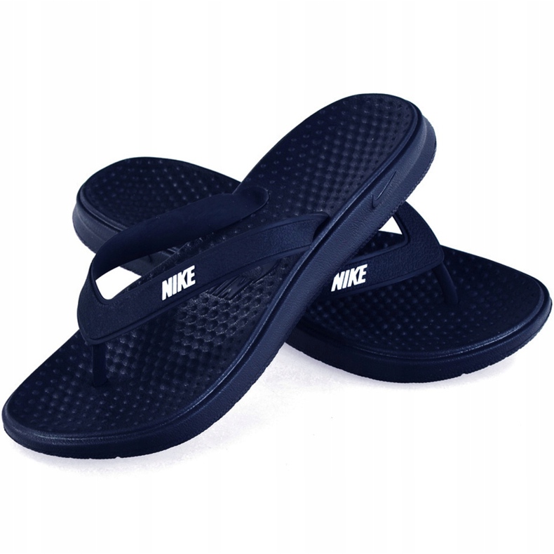 Nike Solay Thong 882690 400 Slide tamnoplava 1