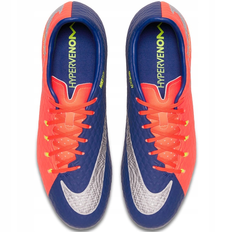 Kopačke Nike Hypervenom Phelon Iii Fg 852556 409 crna, ljubičasta, narančasta naranča 1