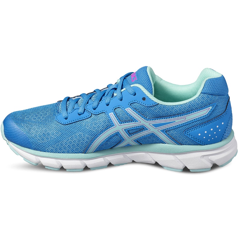 Ženske tenisice za trčanje Asics Gel Impression 9 T6F6N-4367 plava zelena 1