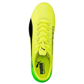 Kopačke Puma Evo Speed ​​17,4 Fg žuto-zelene 104017 01 višebojan žuta boja 2