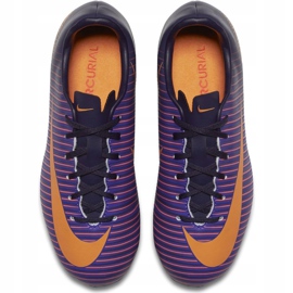 Nike Mercurial Vapor Xi Fg Jr 831945 585 nogometne cipele ljubičasta ljubičasta 1