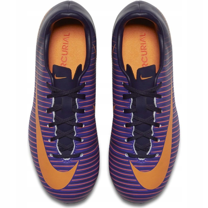 Nike Mercurial Vapor Xi Fg Jr 831945 585 nogometne cipele ljubičasta ljubičasta 1