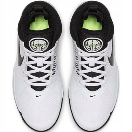 Nike team Hustle D 9 Gs bijele AQ4224 100 dječje cipele bijela crno bijela 1