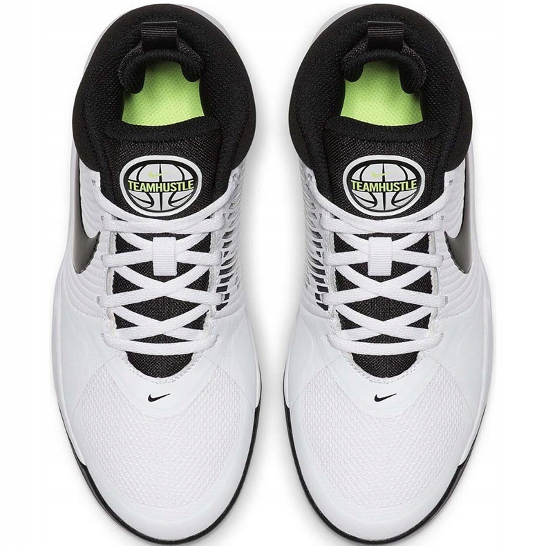 Nike team Hustle D 9 Gs bijele AQ4224 100 dječje cipele bijela crna bijela 1