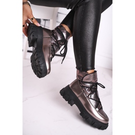 FRGIV Ženske klizne čizme Rochelle Silver bež srebro 2