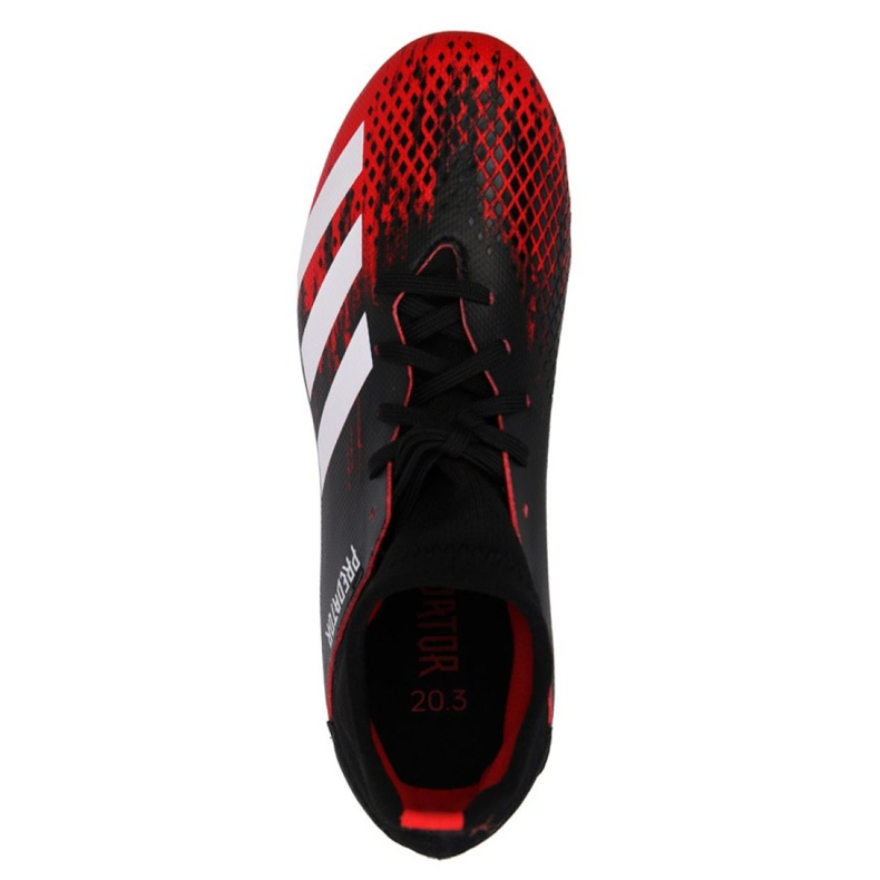 Adidas Predator 20.3 Fg Jr EF1930 kopačke crvena 3