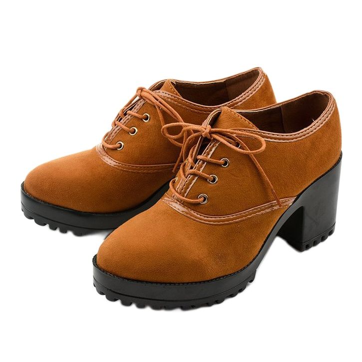 Deve čizme vezane na Clearfall bloku smeđa 2