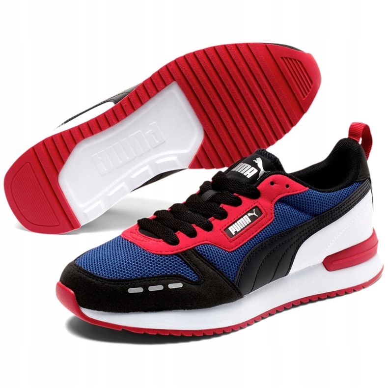 Muške cipele Puma R78 mornarsko plava-crvena-bijela-crna 373117 09 raznobojna 1