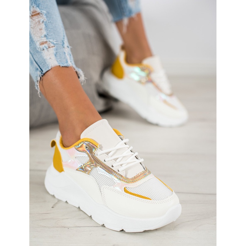 SHELOVET Modne tenisice bijela 1