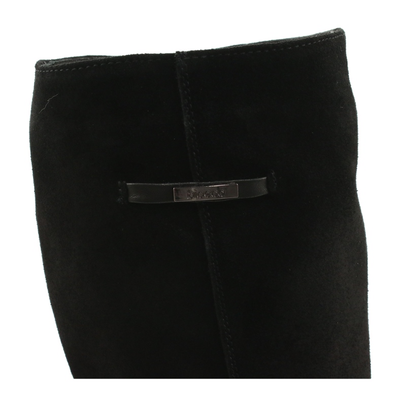 Arka Ženske kožne crne čizme 7217 crna 4