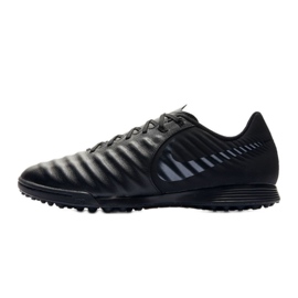 Nogometne cipele Nike Tiempo LegendX 7 Academy Tf M AH7243-001 crna crna 1