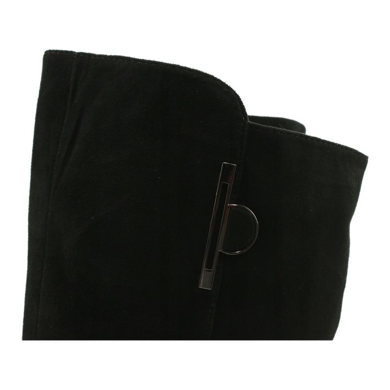 Crne čizme Sergio leone KZ277 crna 4