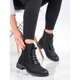 Sergio Leone Udobne ženske čizme crna 2