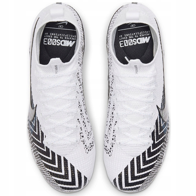 Nike Mercurial Superfly 7 Elite Mds Fg Junior BQ5420 110 nogometne cipele bijela bijela 1