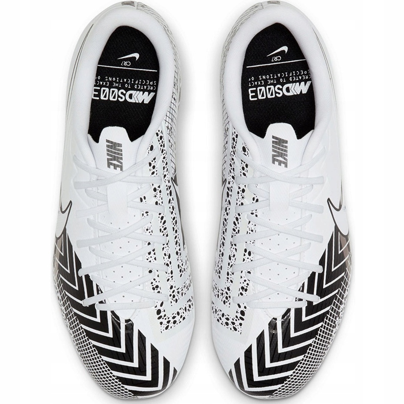 Nike Mercurial Vapor 13 Academy Mds FG / MG Junior CJ0980 110 nogometne cipele bijela bijela 1