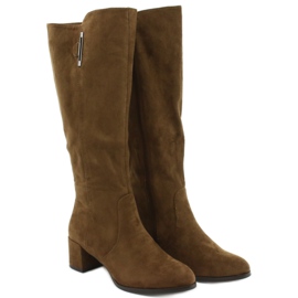 Čizme od antilopa Olive Sergio Leone KZ277 smeđa 2