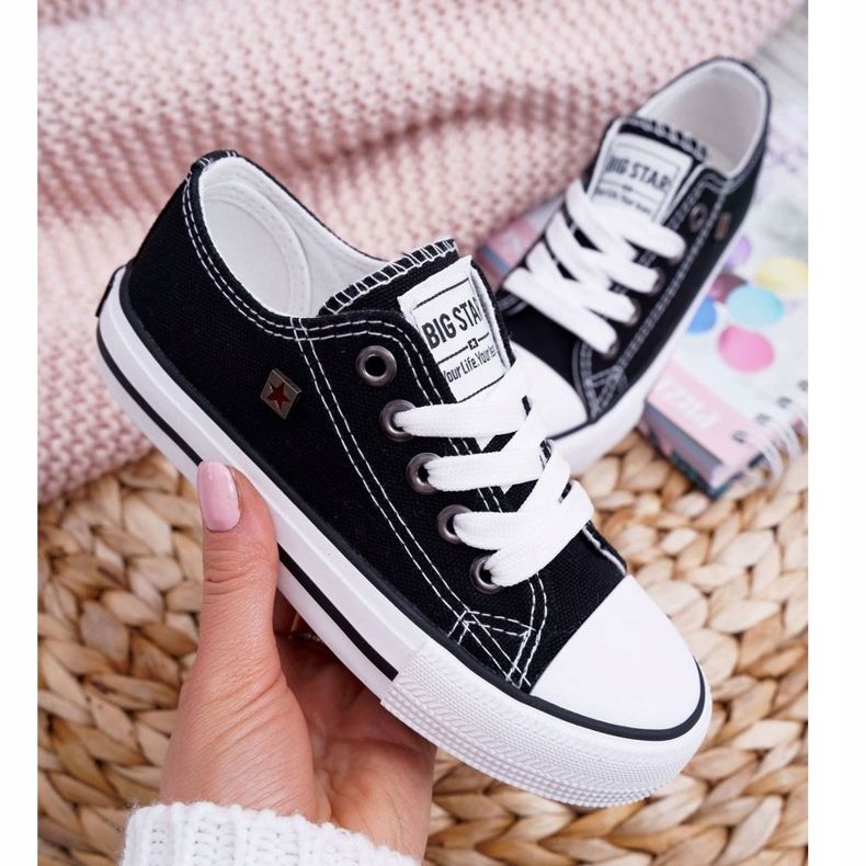 Dječje cipele Tenisice Big Star Black FF374206 bijela crna 3