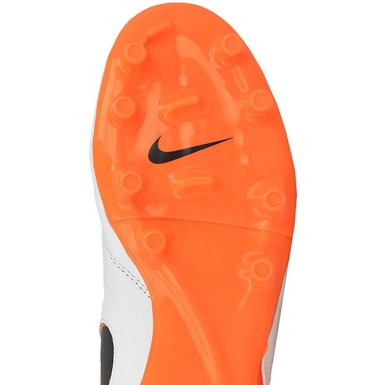 Nike Tiempo Mystic V Fg M 819236-108 nogometne cipele narančasta, bijela, narančasta bijela 1