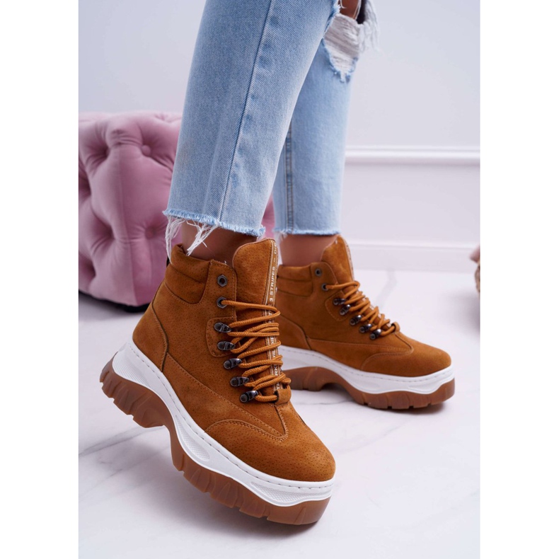 SEA Cipele za planinarenje Ženske zamke Camel Greem smeđa 1