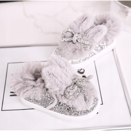 FRROCK Sive tople dječje tenisice Mumi Grey srebro siva 1