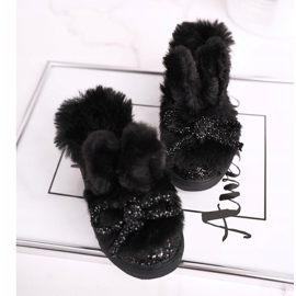 FRROCK Dječje crne tople tenisice Mumi crno 2