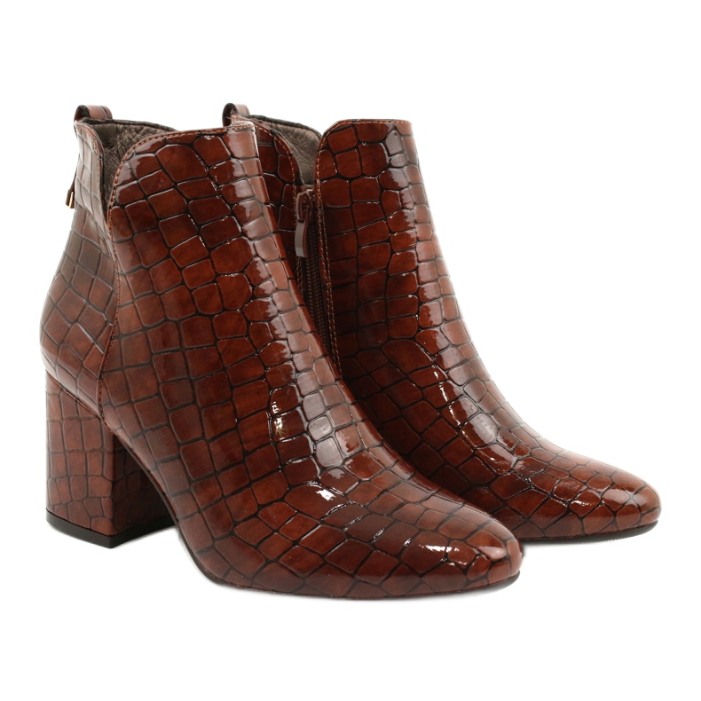 M.Daszyński Izolirane čizme Daszyński SA186-1 smeđa 3