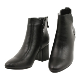 M.Daszyński Izolirane čizme Daszyński SA186-1 crna 2