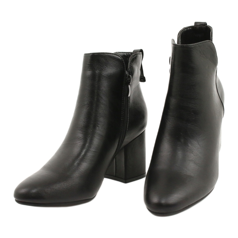 M.Daszyński Izolirane čizme Daszyński SA186-1 crno 2