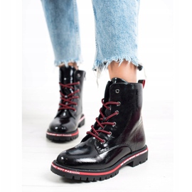 Goodin Lakirane hvatače crna crvena 1