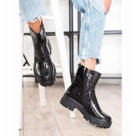 Goodin Čizme na platformi crna 1