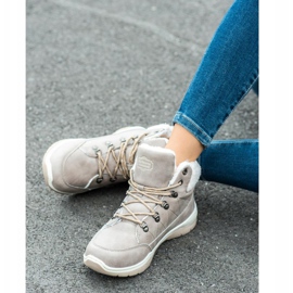 Arrigo Bello Tople zimske čizme bež siva 1