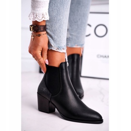 Ženske čizme na visoku petu Sergio Leone crne BT613 crna 2