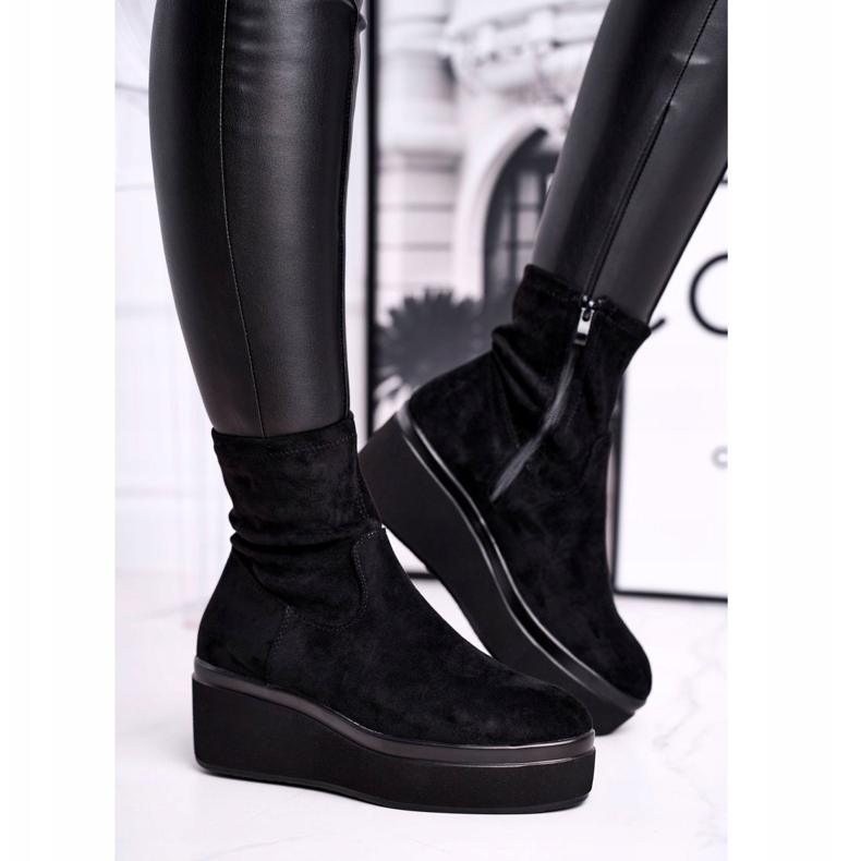 Ženske čizme Sergio Leone BT730 crne crno 2