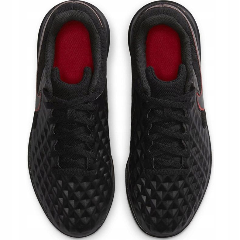 Nike Tiempo Legend 8 Club Ic Jr AT5882 060 nogometne cipele crno crno 1