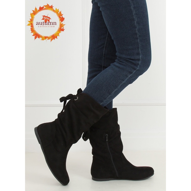 Ženska crna krila DH29 Crna crno 1