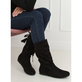 Ženska crna krila DH29 Crna crno 2