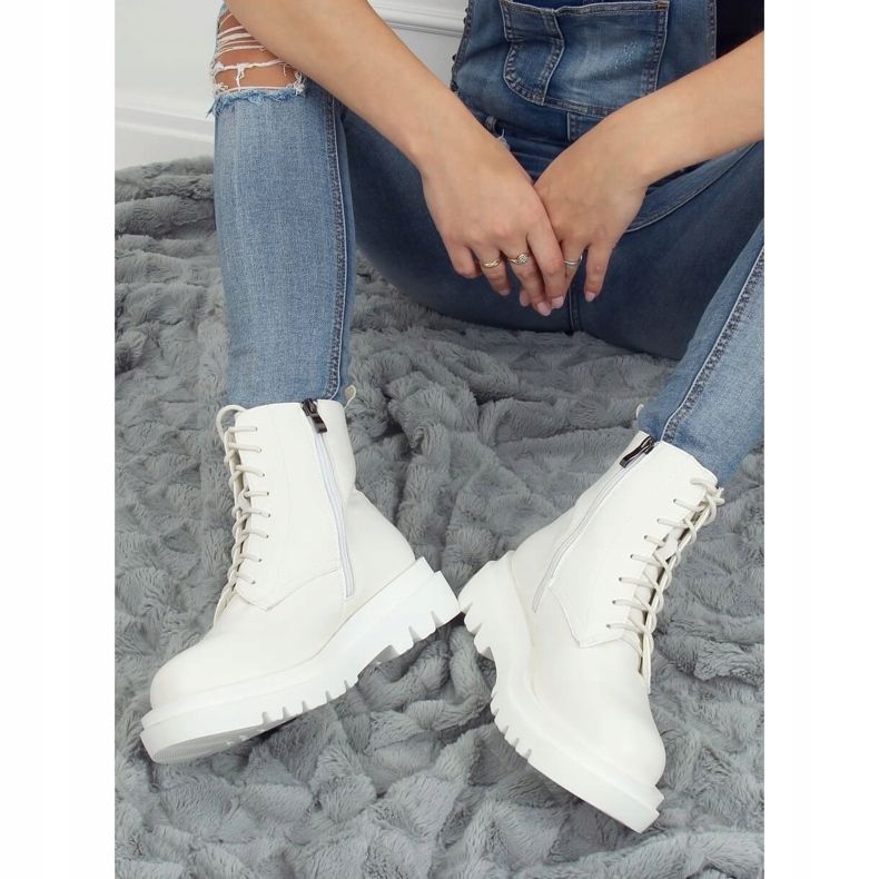 ID01 Bijele cipele s visokim potplatom bijela 1