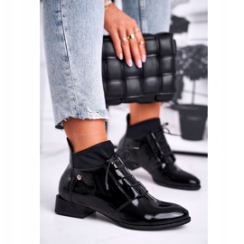 Ženske čizme kožne Maciejka crne 04744-01 crna 1