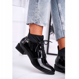 Ženske čizme kožne Maciejka crne 04744-01 crno 2