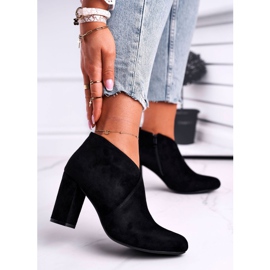 Ženske čizme na visoku petu Sergio Leone crne BT498 crna 1