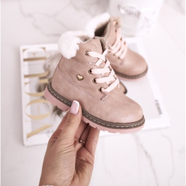 EVE Dječje tople čizme za hvatanje roze boje Maestro ružičasta 2