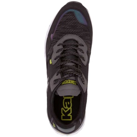 Muške cipele Kappa Laverton crne i sive 242930 1133 crna siva 1