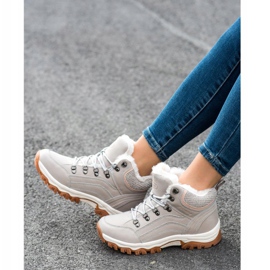 Ax Boxing Udobne cipele za treking bež 1