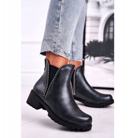 Ženske čizme tople tamnoplave Starry mornarsko plava 1