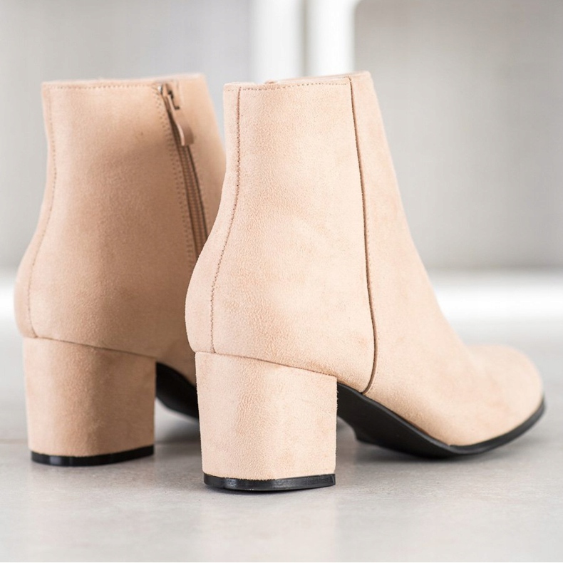 Lovery Suede Bež Boots 1